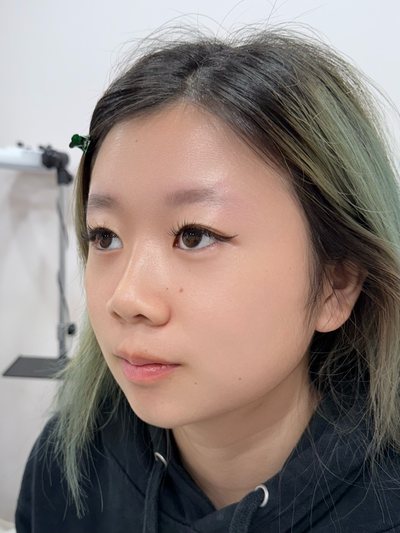 女性の眉 · コンボ 施術前