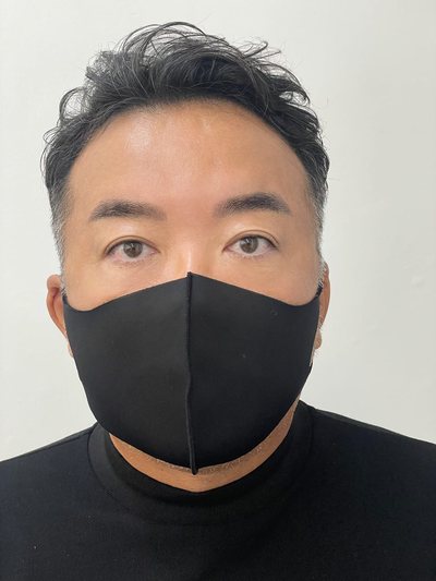 男性の眉 · ヘアストローク 施術後