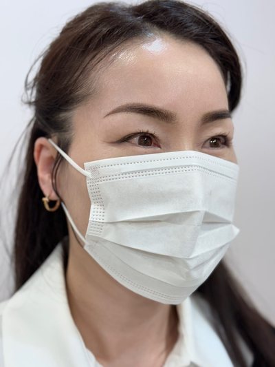 女性の眉 · シャドウ 施術後