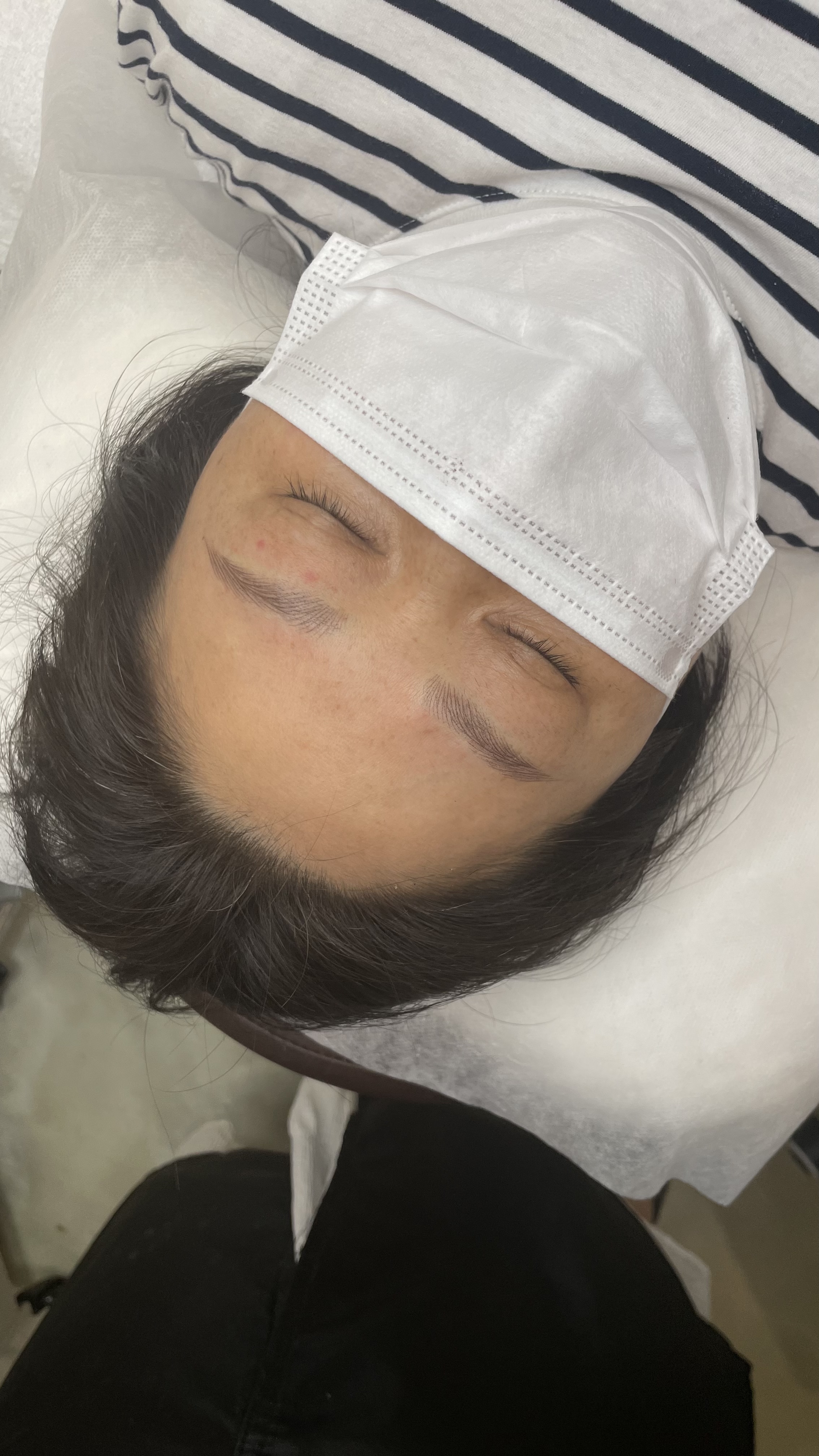 어보브나인 헤어스트록 after
