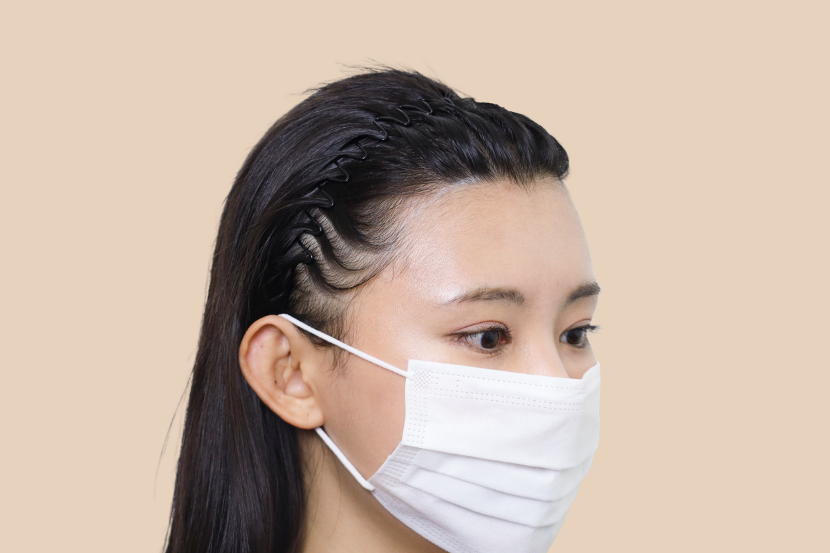 헤어라인 시술 전