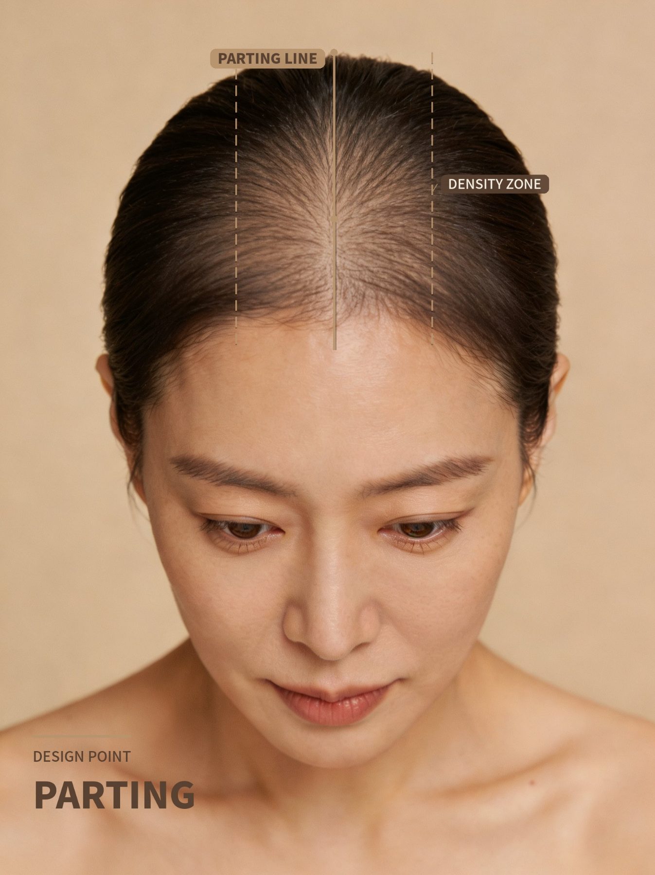 여성 가르마